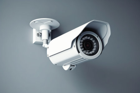 CCTV camera, Video camera security systems.の素材