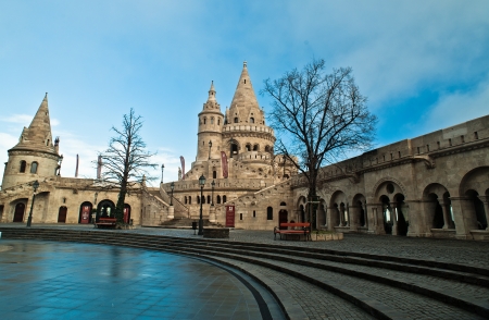 Fisherman s Bastion in Budapest, Hungaryの写真素材