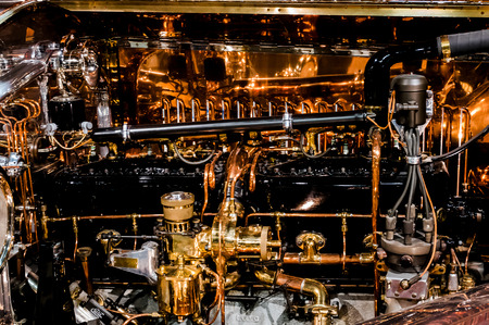 Reno, Nevada - December 30, 2016: Vintage cars in the National Automobile Museum, Reno, Nevada, USA.