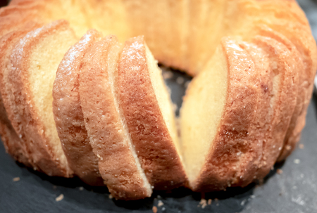 Closeup  pile of wheat bread for breakfastの写真素材