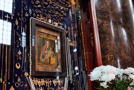HELSINKI, FINLAND - October 27, 2019. Uspenski Cathedral On Hill At Summer Sunny Day. Red Church - Tourist destination In Finnish Capitalのeditorial素材