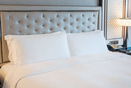 Bangkok, THAILAND - JUNE 6 : Guest Rooms interior of The Athenee Hotel, a Luxury Collection Hotel, Bangkok on 21 JUNE, 2020 in Bangkok ,Thailand.のeditorial素材