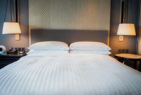 Hua Hin, THAILAND - September 21 : Deluxe Sea View Guest roominterior of Hua Hin Marriott Resort &...
