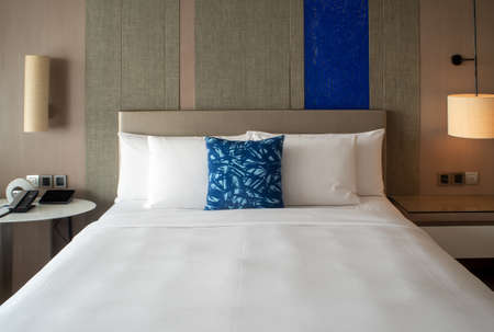 Pattaya, THAILAND - November 23 : 1 Bedroom Suite room interior of  Renaissance Pattaya Resort & Spa on November 23 2018 in Pattaya, Thailand.のeditorial素材