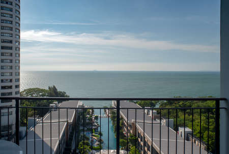 Pattaya, THAILAND - November 23 : 1 Bedroom Suite room interior of  Renaissance Pattaya Resort & Spa on November 23 2018 in Pattaya, Thailand.のeditorial素材