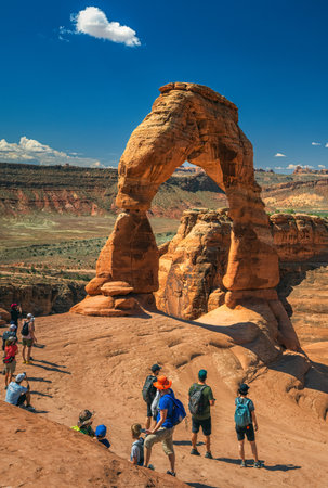 Delicate Arch, Arches National Park, Utah, USA