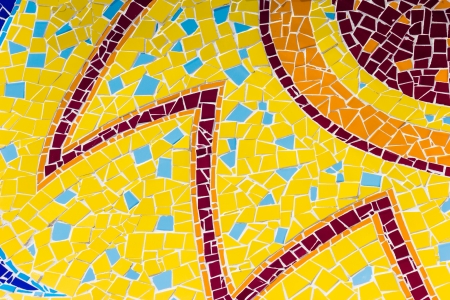 Beautiful colorful ceramic pattern backgroundの写真素材