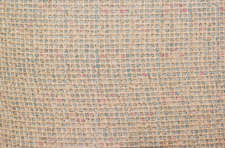 Closeup Square network of carpet