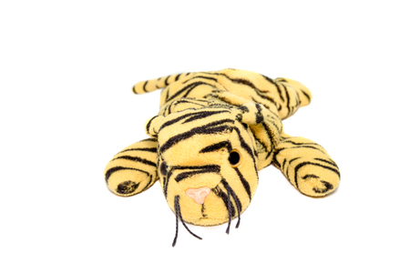 Tiger doll on background.の写真素材