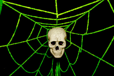 Ghost on halloweenの写真素材