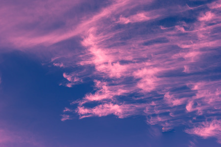 cloudy blue sky background,filter effect.