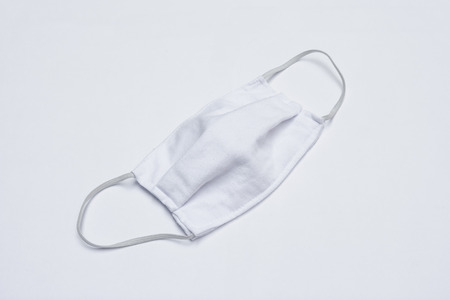 Face Mask on a backgroundの写真素材