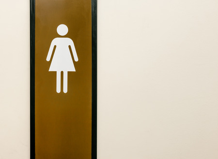 Sign of the Toilet WCの写真素材