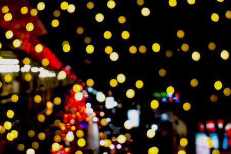 Colorful bokeh background