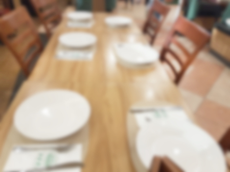 Restaurant blur background of Illustration,Abstract Blurred