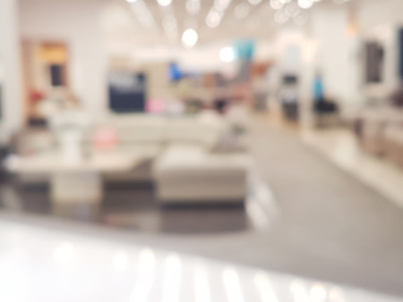 shopping mall blur backgroundの写真素材