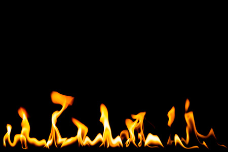 Fire flames backgroundの写真素材