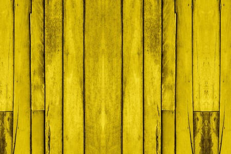 Yellow wood plank texture,abstract background, ideas graphic design for web design or bannerの写真素材