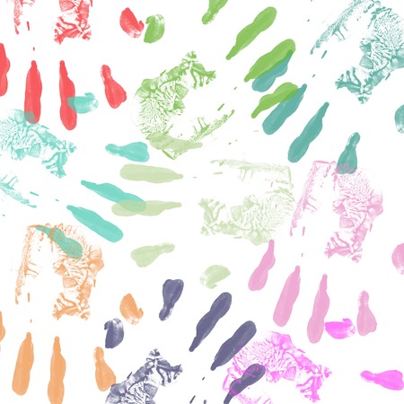 Abstract colorful pastel with gradient multicolor toned textured background, ideas graphic design for web design or bannerの写真素材