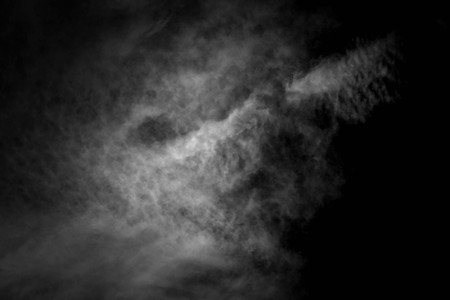 white cloud and black sky textured background