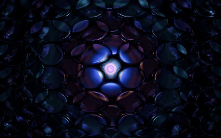 3d surface abstract background. rainbow colors, glass wave texture, 3d illustration render