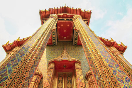 Golden  wat thai of bangkok