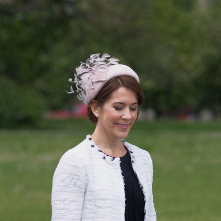 Princess Mary Elizabeth of Denmark on state visit to Polandのeditorial素材