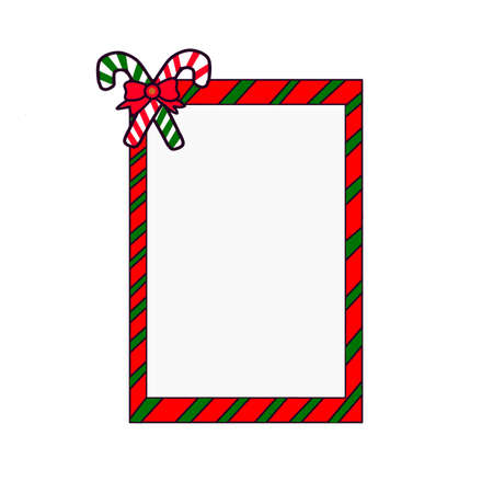 Red frame as a backgroundの写真素材