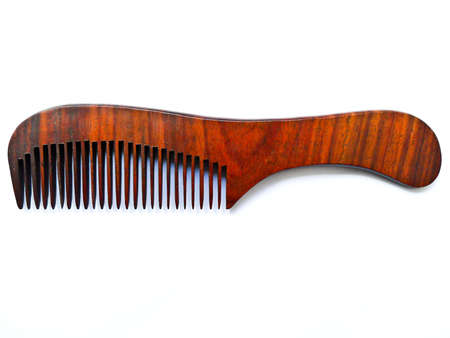 Wooden comb.の写真素材