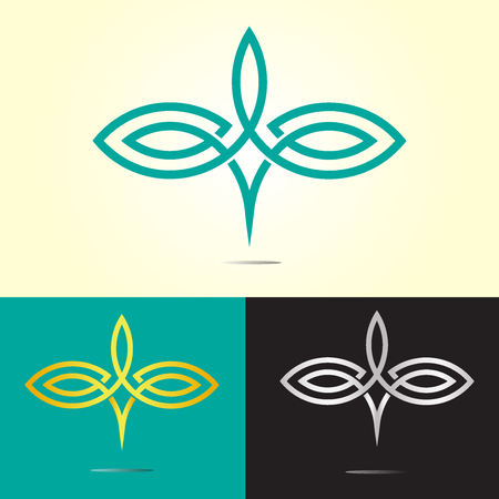 abstract logo design.のイラスト素材