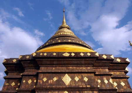 Ancient art , Thai Pagodaの写真素材