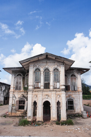 Ancient House was left to decayの写真素材