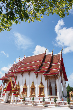 Temple in Phuket Thailandの写真素材