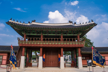 Hwaseong (Brilliant Castle/ Fortress), Suwon, South Koreaのeditorial素材
