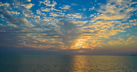 Sky by the seaの写真素材