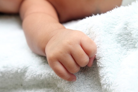 baby infant hand