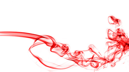 Abstract white smoke on black background.の写真素材