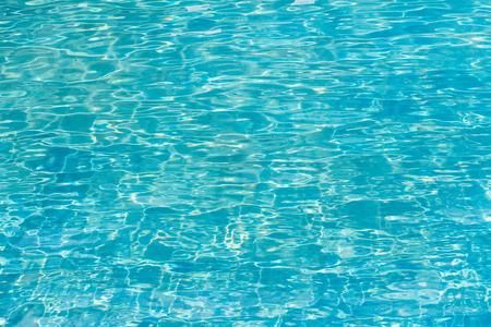 Background of rippled pattern of clean water in a blue.