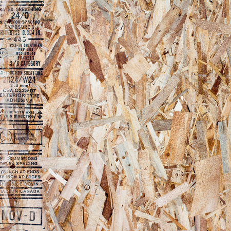 Wood texture background, Scraps of wood panelの写真素材