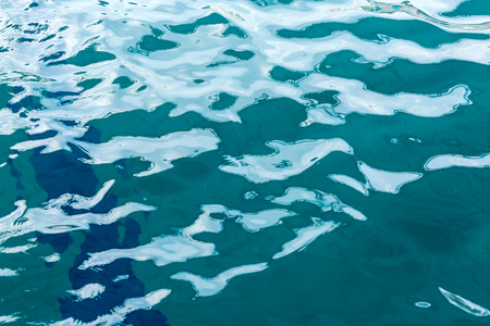 Abstract of swimming pool water surface.