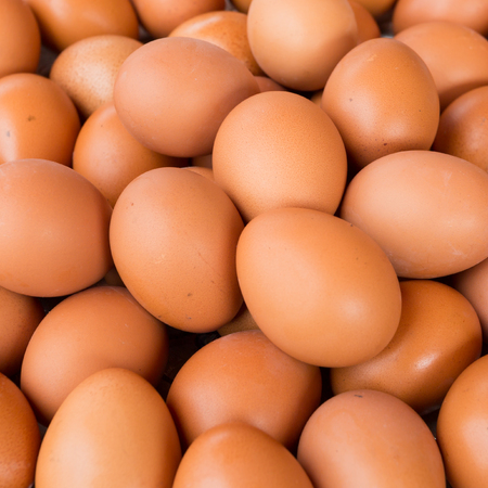 Fresh chicken sold in markets.
