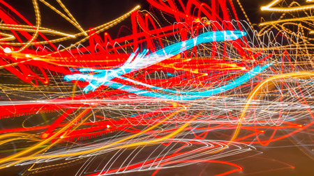 Abstract light painting,Abstract light motion line