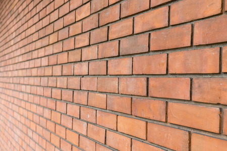 brick wall texture background material of industry building construction.