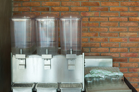 water in water cooler for guess of seminar in the hotel.の写真素材