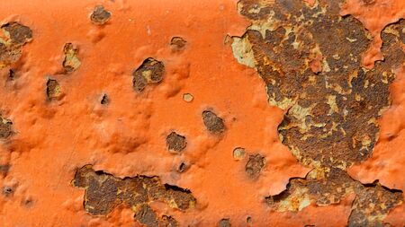 Rusty grunge metal texture as a backgroundの写真素材