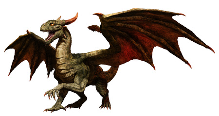 Green dragonの写真素材