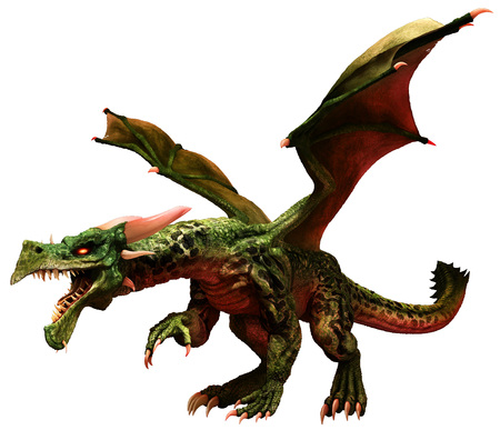Green dragonの写真素材