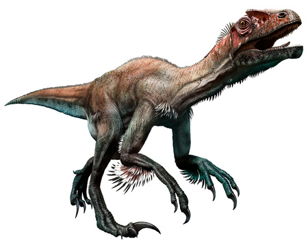 utahraptorの写真素材