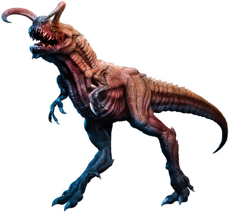 Fantasy dinosaur monsterの写真素材