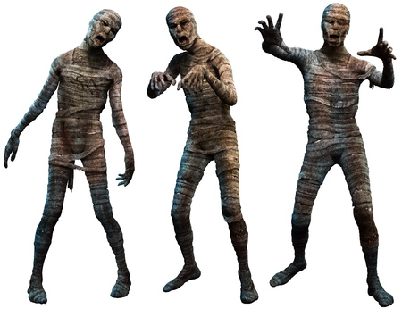 3D Mummiesの写真素材